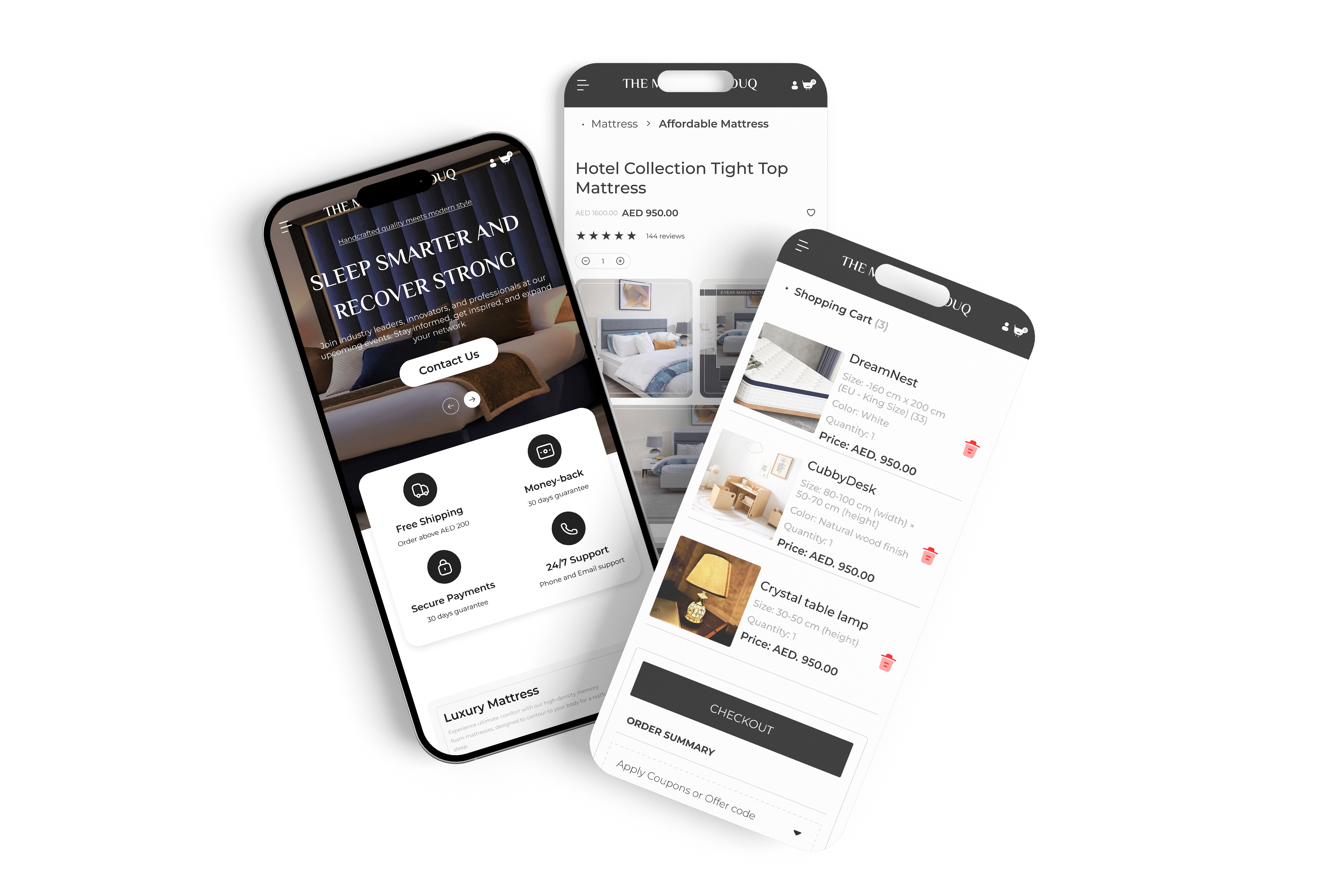 Example of App UI UX Design