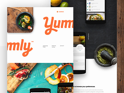 Yummly Case Study android food app browse mobile case study food recipes shopping list yummly