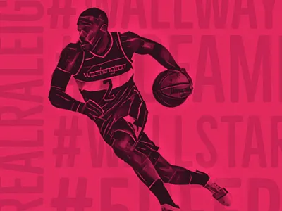 JW2 • 3-STRIPE COMEBACK adidas basketball branding john nba sports wall wizards