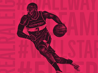 JW2 • 3-STRIPE COMEBACK adidas basketball branding john nba sports wall wizards