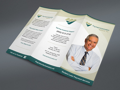 Payment Automation Network brochure graphic design graphic designer print print design professional professional brochure promo materials promotional