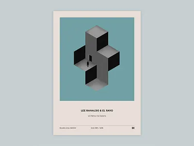 Gig poster project - Lee Ranaldo & El Rayo gigposter graphicdesign illustration poster print