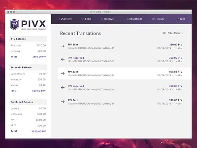 Crypto Wallet app bitcoin crypto cryptocurrency pivx wallet