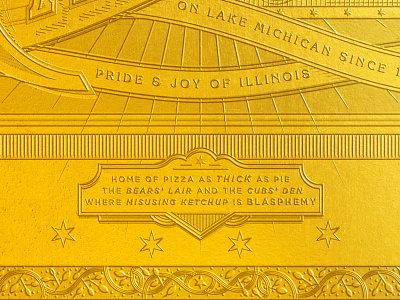 And another one! chicago lettering typography