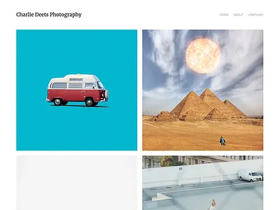 Photography Site collage photo photography portfolio