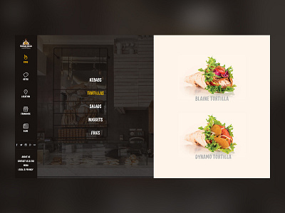 Hokus Okus Website Design design flat food modern web website