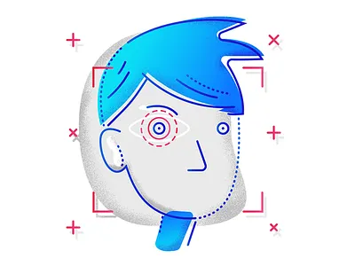 Human interface algorithms automated driver face factors human icon in monitoring recognition scan state