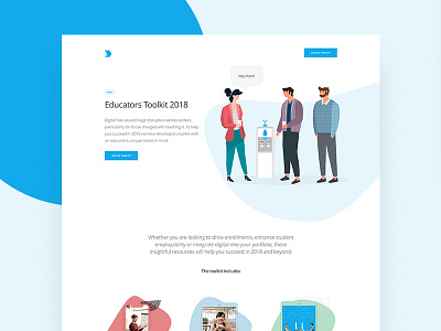 Landing Page hero illustration landing page marketing product ui ux web web design
