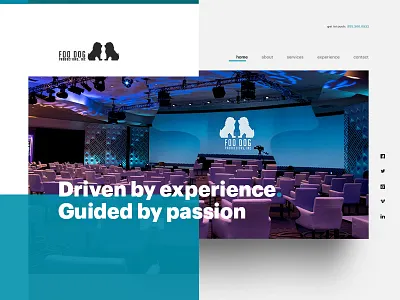 Foo Dog Productions audio visual content development corporate entertainment event management media video production webcast