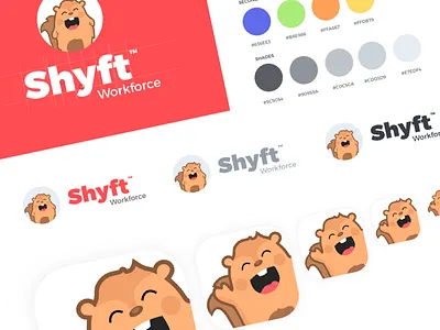 Shyft Workforce brand icon logo mobile ui ux