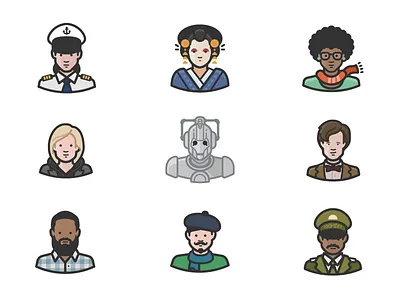 Diversity Avatars v1.0 avatars culture ethnicity face female male people person personas race religion users