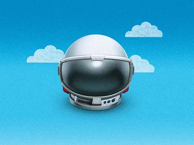 Wonder astronaut cloud cosmonaut fold helmet illustration movie sandor space space helmet spacesuit wonder
