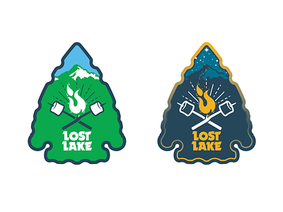 Lost Lake Resort & Campground - '18 merch in progress 2 alaska arrowhead campfire camping merch mt. hood oregon resort screamin yeti smore work in progress