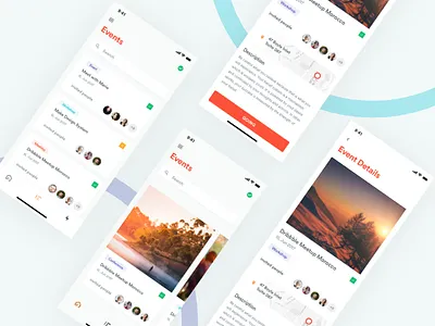 Envts - Event App Exploration iosdesign iphonex mobileapp