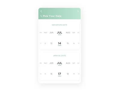 Daily UI #080 - Date Picker 080 daily ui date picker