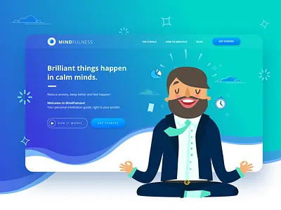 Mindfulness - Meditation App app meditation mindfulness ui ux