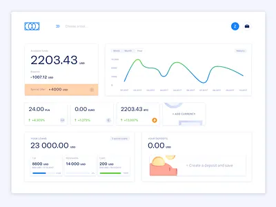 Bank Dashboard app dashboard desktop interface statistics ui ux web