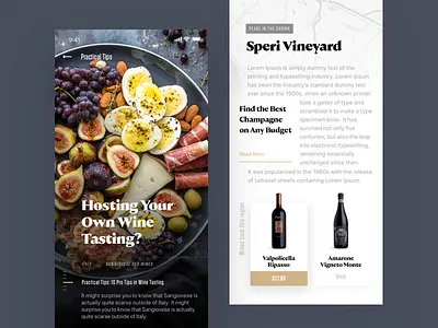 Wine Searcher: Article article cards collection fluid food iphone x news scroll search travel tuscany wine