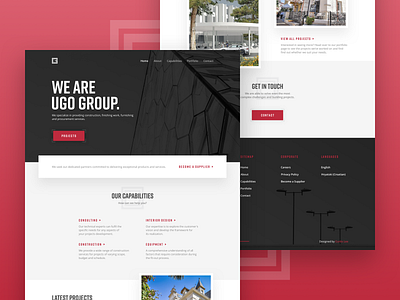 UGO Landing brandguidelines branding graphicdesign logo logodesign productdesign uidesign uxdesign webdesign