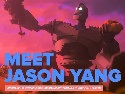 Meet Jason Yang 3d animation branding design freelance illustration interview motion motion design photography print web