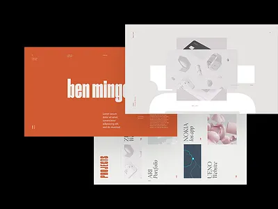 Folio — Extras concept folio grid home portfolio typography ui