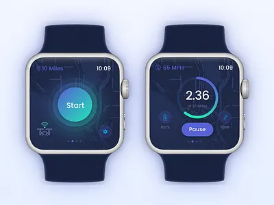 Drone - Apple Watch apple watch drone start stop timer