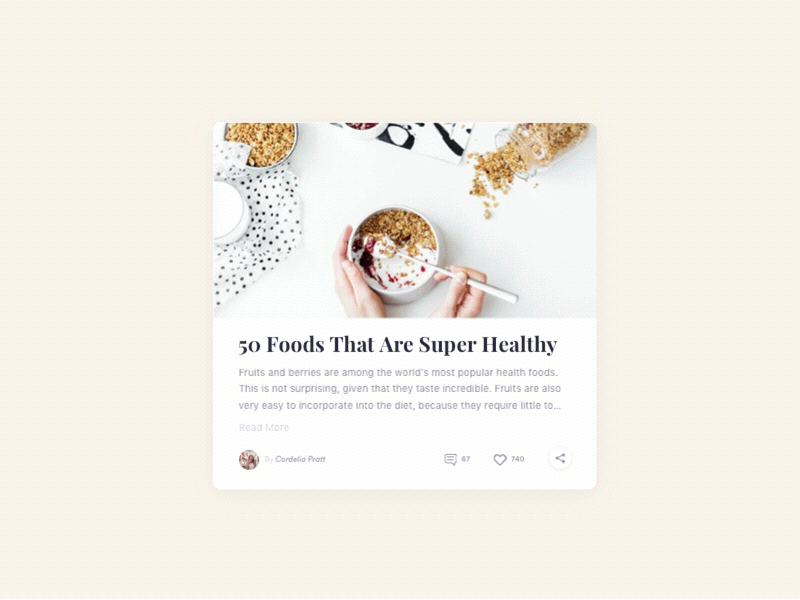 Daily UI Challenge #010 - Social Share card daily ui challenge share social social share ui ux web