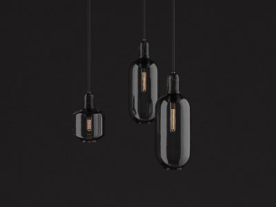Amp Lamp 3d 3d artist 3d design 3d designer c4d cinema 4d design glass hdri interior lighting marble model octane realism render