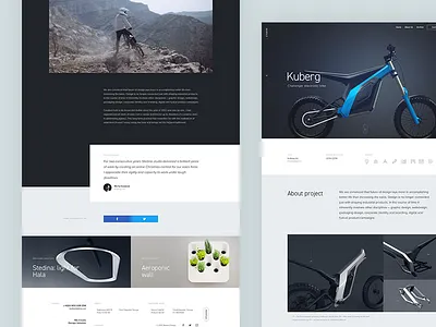 Stedina website 3 (casestudy) case study design grid industrial design portfolio product design studio typography ui ux web