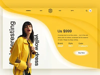 An interesting yellow dress ps