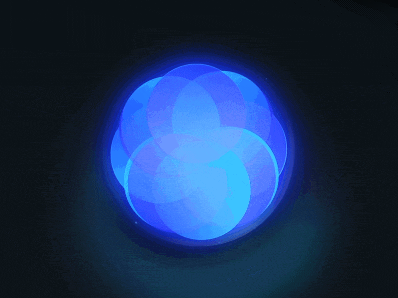 AI Core Exploration 3d ai assistant location map motion navigation search social sound voice