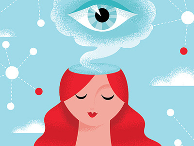 The Science of Intuition character editorial eye intuition spirituality