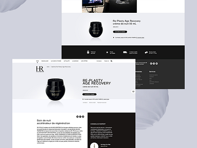 Helena Rubinstein beauty cosmetics lifestyle principle skin skincare website