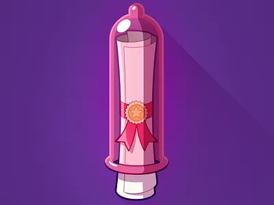 Oxfam: Diploma ad condom congo diploma education oxfam poster print publicity purple school