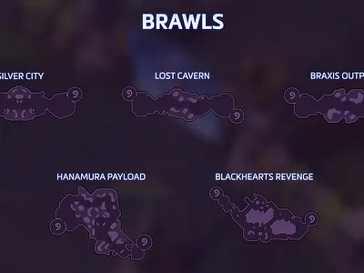 Heroes of the Storm Minimap Update Brawls blizzard hots map minimap ui vector video game