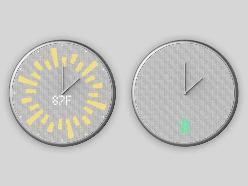 Weather+Power on: Face Animations animation app home interface motion notification smart uber ui ux