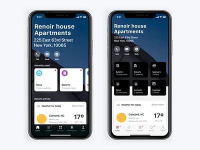 A or B? icons interface iphone mobile responsive sf significa ui weather x