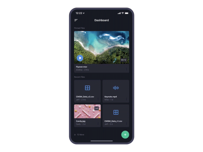 Drag & Drop Rebound animation drag drop interaction load message micro interaction principle success ui ux