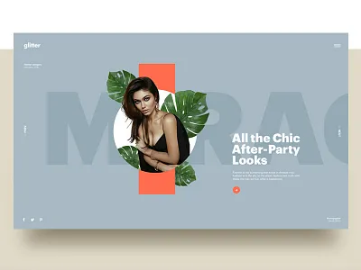 Header Style branding clean editorial fashion gallery header image minimal modern photography slider typography