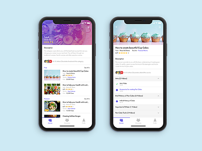 Pan Cakes clean ios minimal mobile ui ui design user experience user interface ux