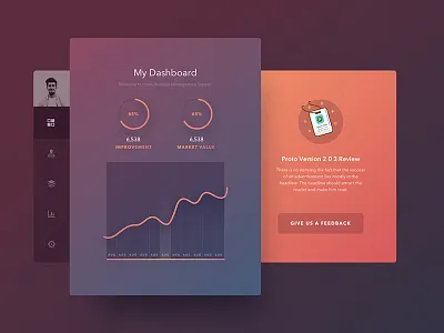 Data Visualisation - UI (Concept) analytics app bars chart dark dashboard data graph line statstics ui ux