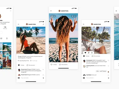 Social UI Kit (WIP) photo social ui ui kit