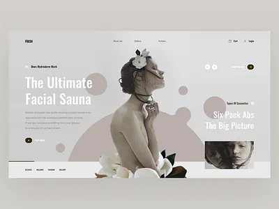 FRASH Ultimate book design fashion interface news photo sea slide web