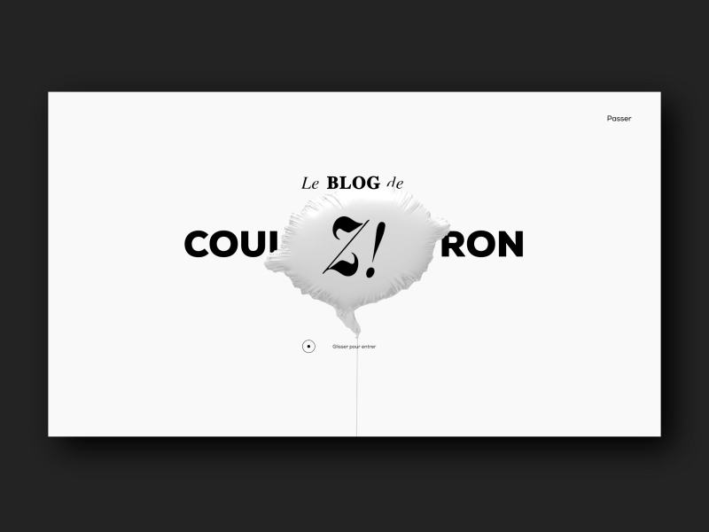 Cut the rope 🎈 3d balloon calligraphy cinema4d font loader motion prelaoder ui ux