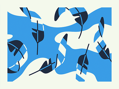 Travelbird Explorations #1 bird clouds feather pattern swordfish travel