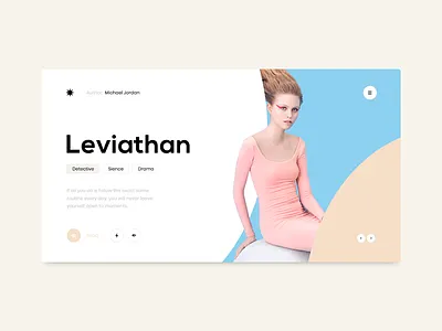 :03 blue clean colors design landing layout page portfolio profile ui ux website