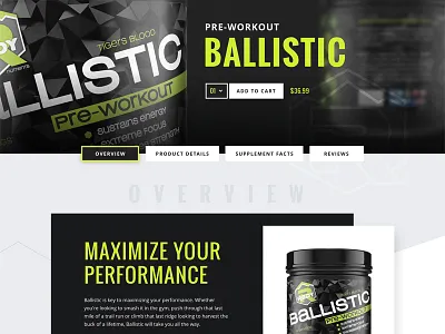 Single Product Page design e commerce ecommerce hunt hunting masculine outdoors startup store ui web website