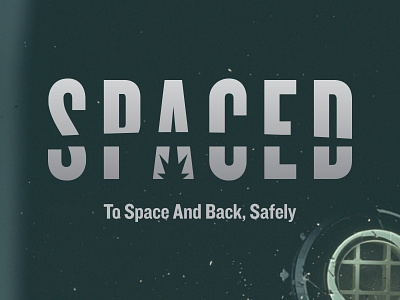 Spaced Logo branding logo mockup nasa rocket space spaced spacedchallenge travel