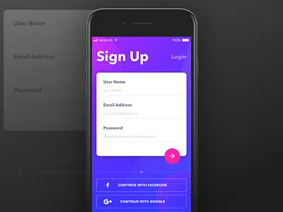 Daily UI - 001 Sign Up 001 100daysofui dailyui signup