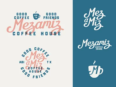 Mezamiz Coffee House branding coffee design graphic design logo packaging